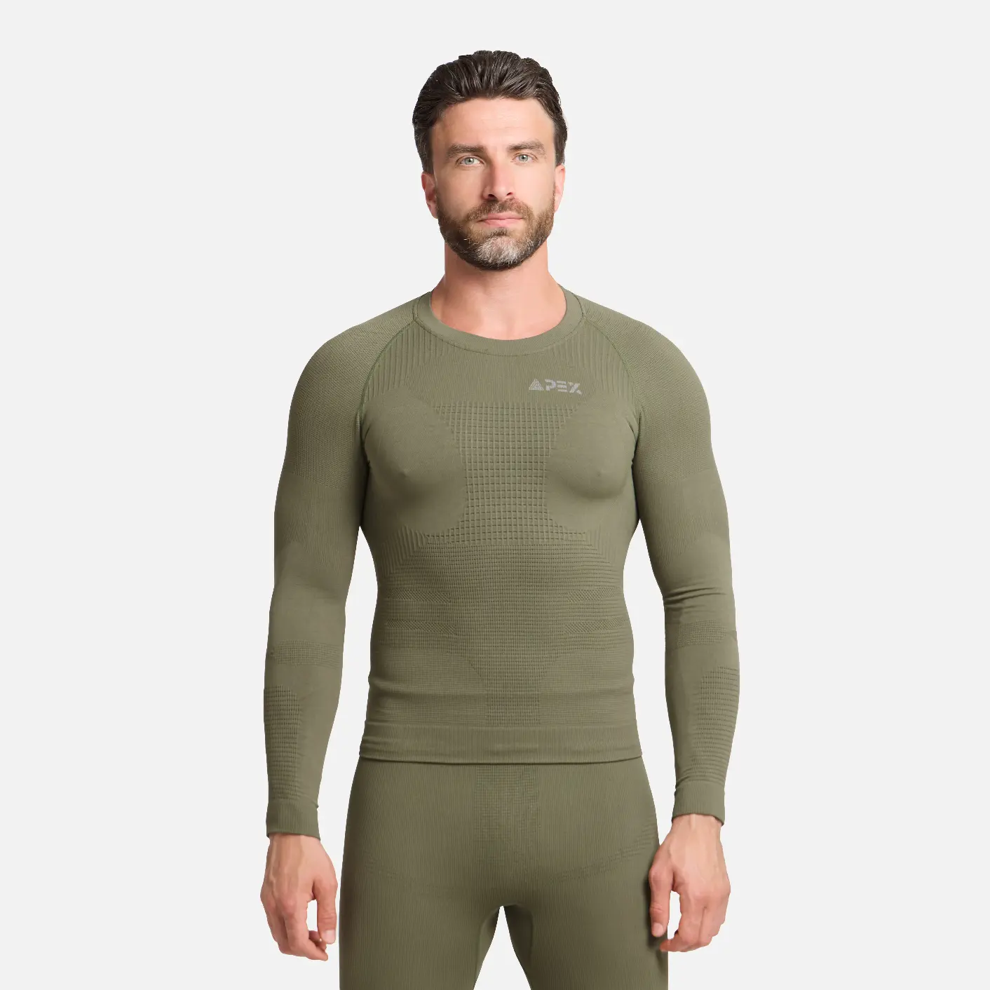 Термофуфайка Base 1 APEX, цвет Olive Green