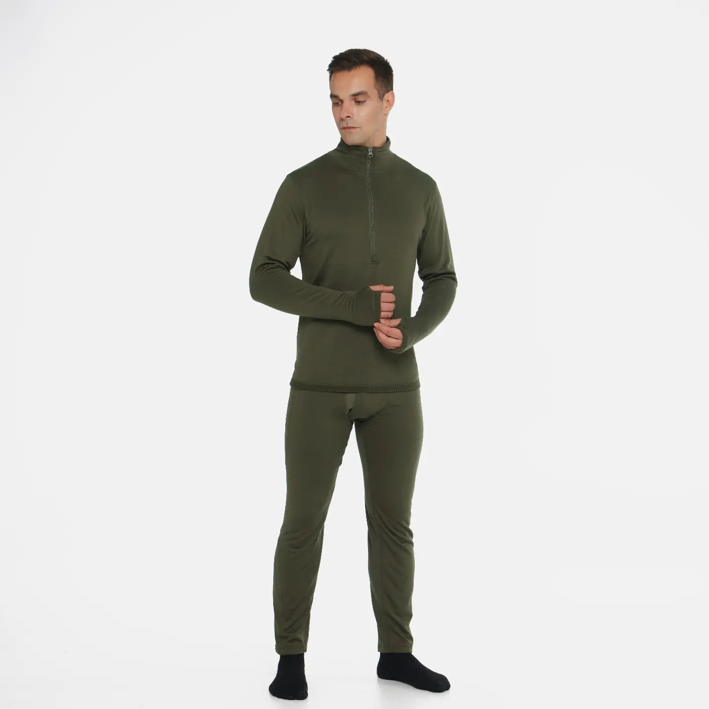 Термобелье Base 2.1 комплект APEX, цвет Olive Green