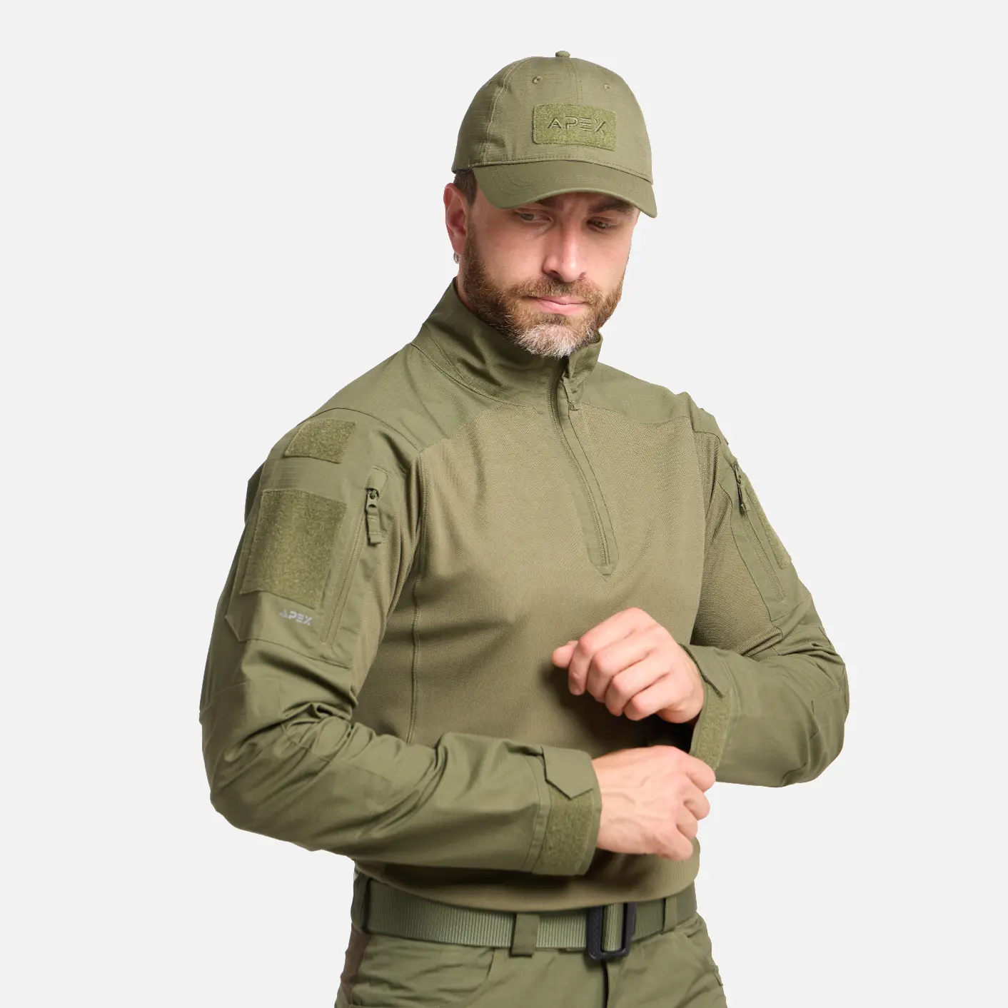 Рубашка MCDU APEX, цвет Olive Green