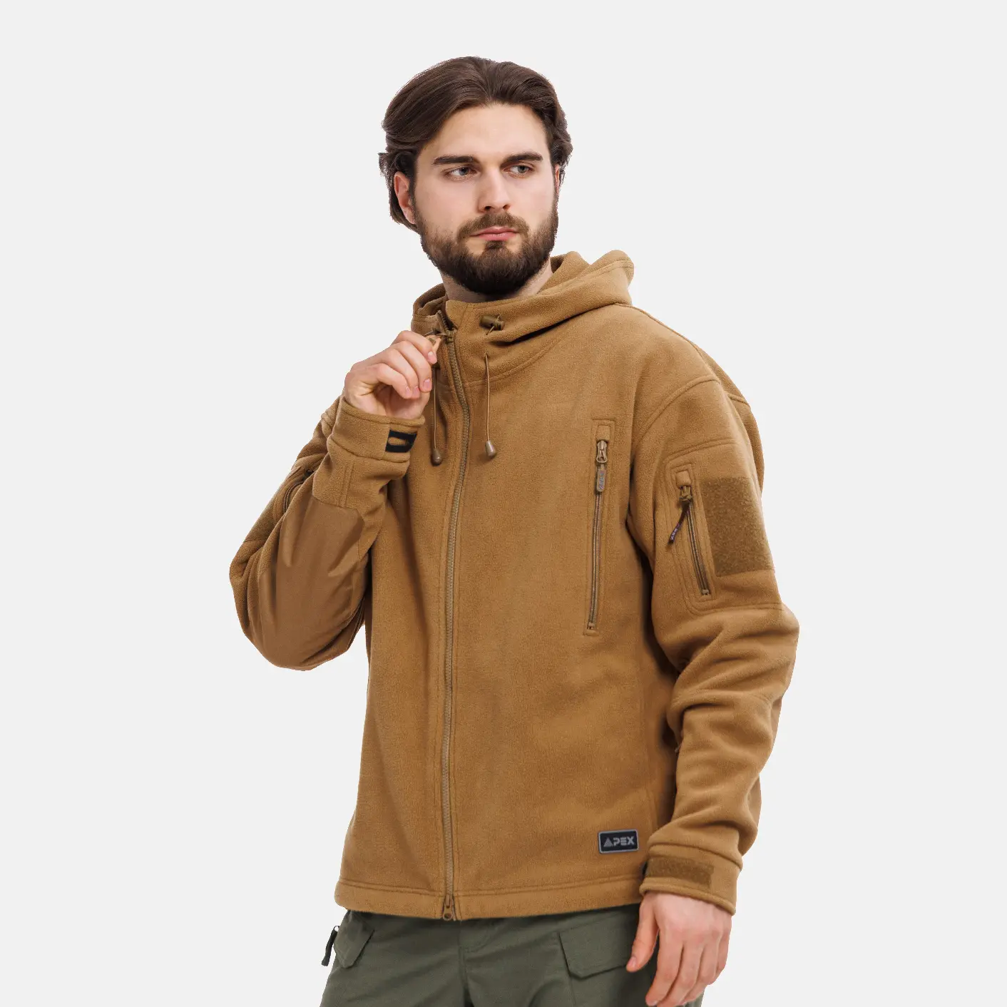 Кофта флисовая Hubbard APEX, цвет Coyote