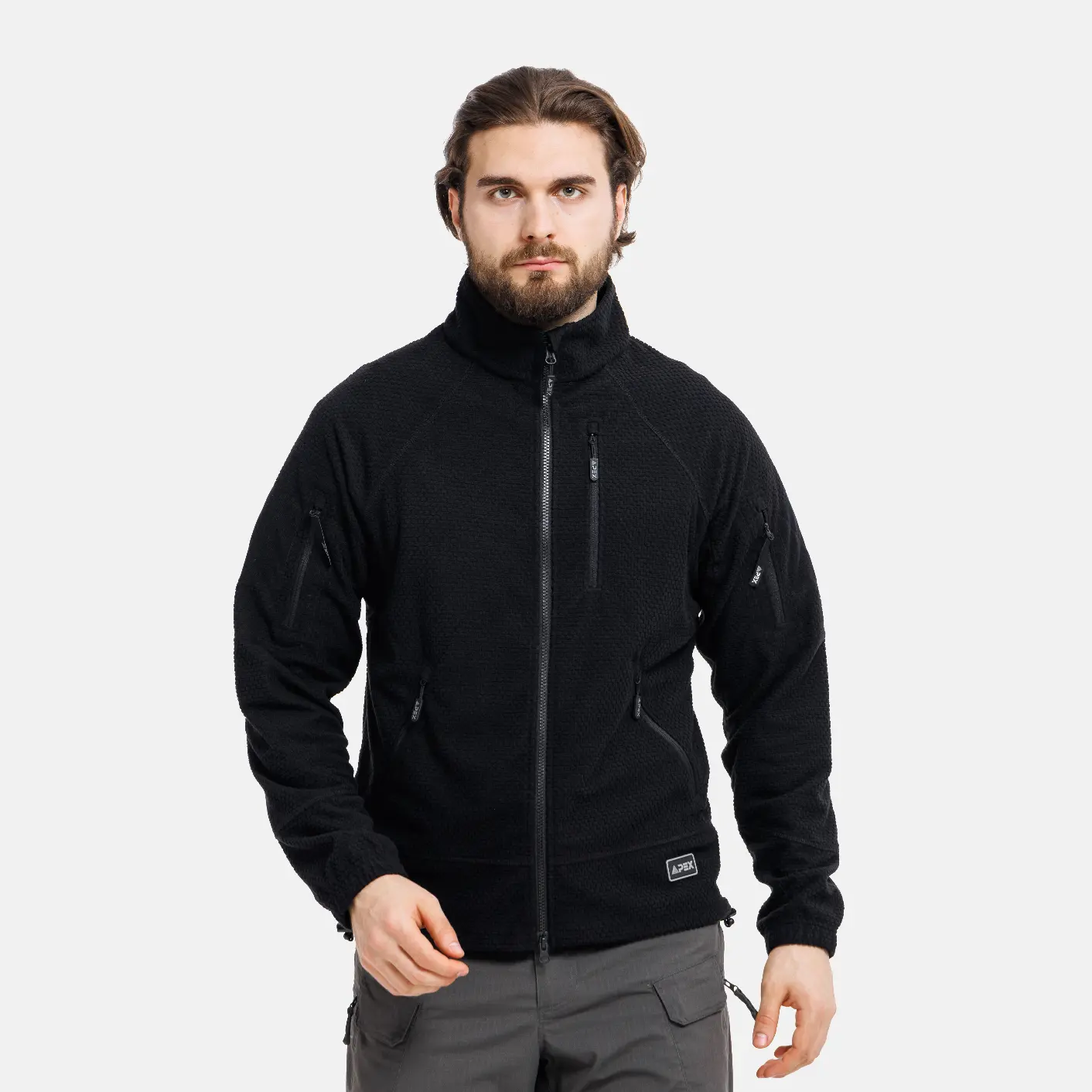 Кофта флисовая Sanford APEX, цвет Black